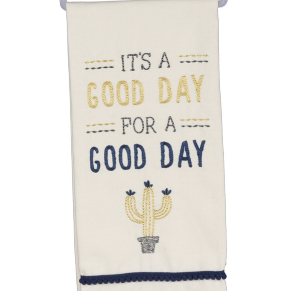 Other - Last 1! NWT "It's a Good Day for a Good Day" dish Towel